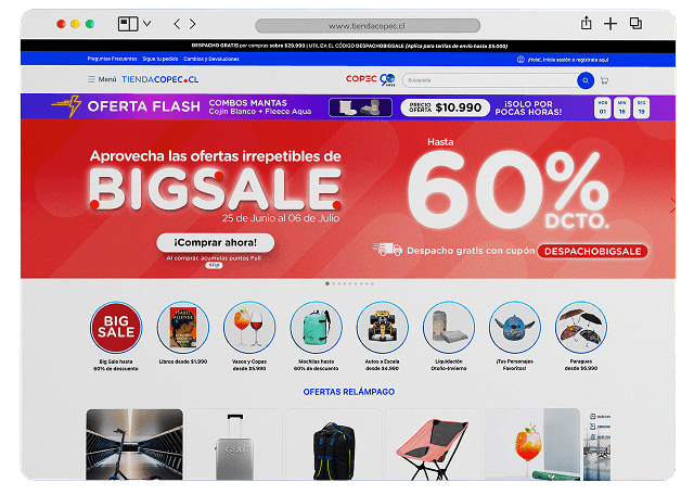 Tienda Copec UI